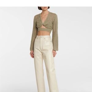 Jonathan Simkhai Olive Knit Top